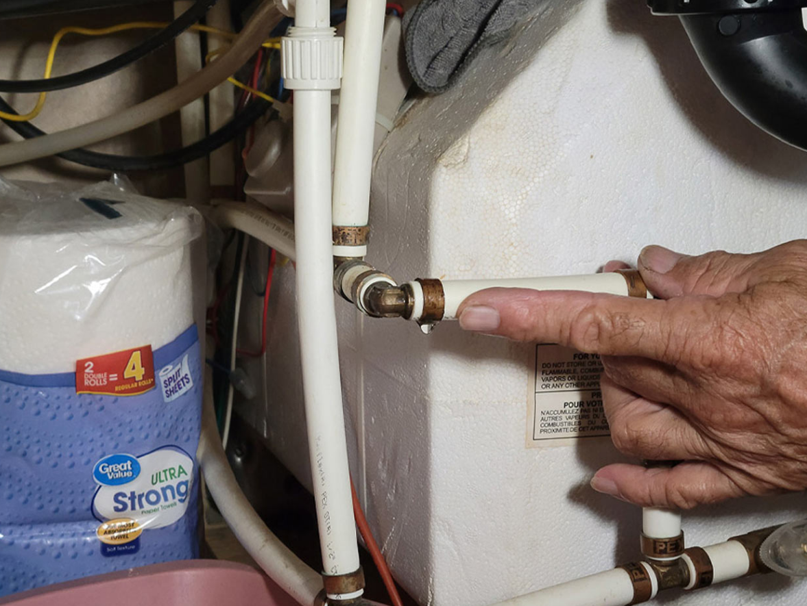 Emergency RV plumbing repair response in Stuart, Florida