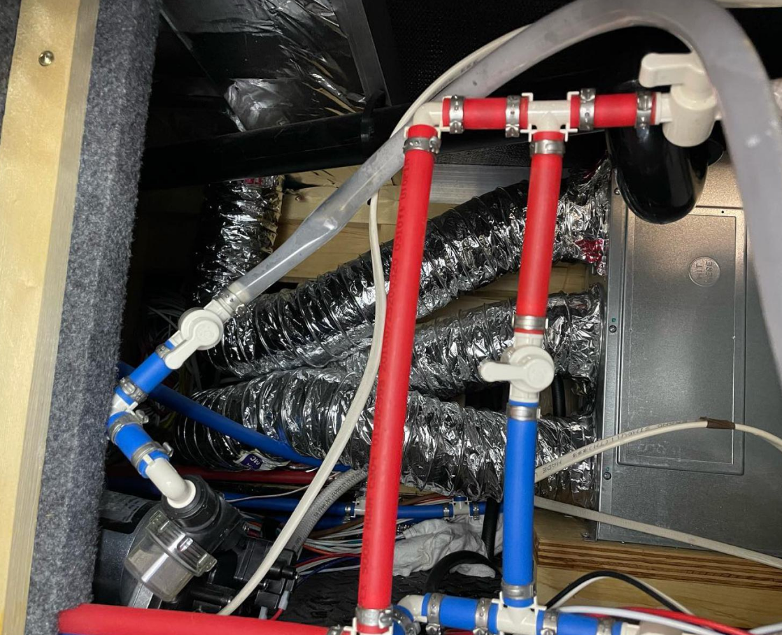 Burst RV pipe emergency repair in Stuart FL