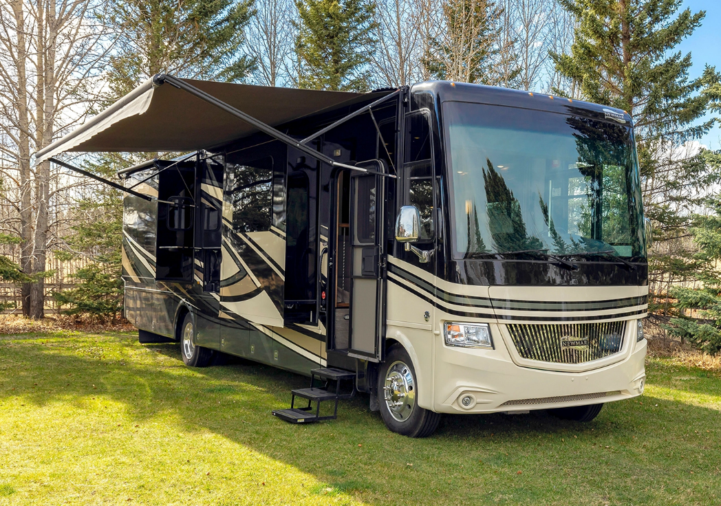 RV slide-out seal replacement in progress near Stuart FL