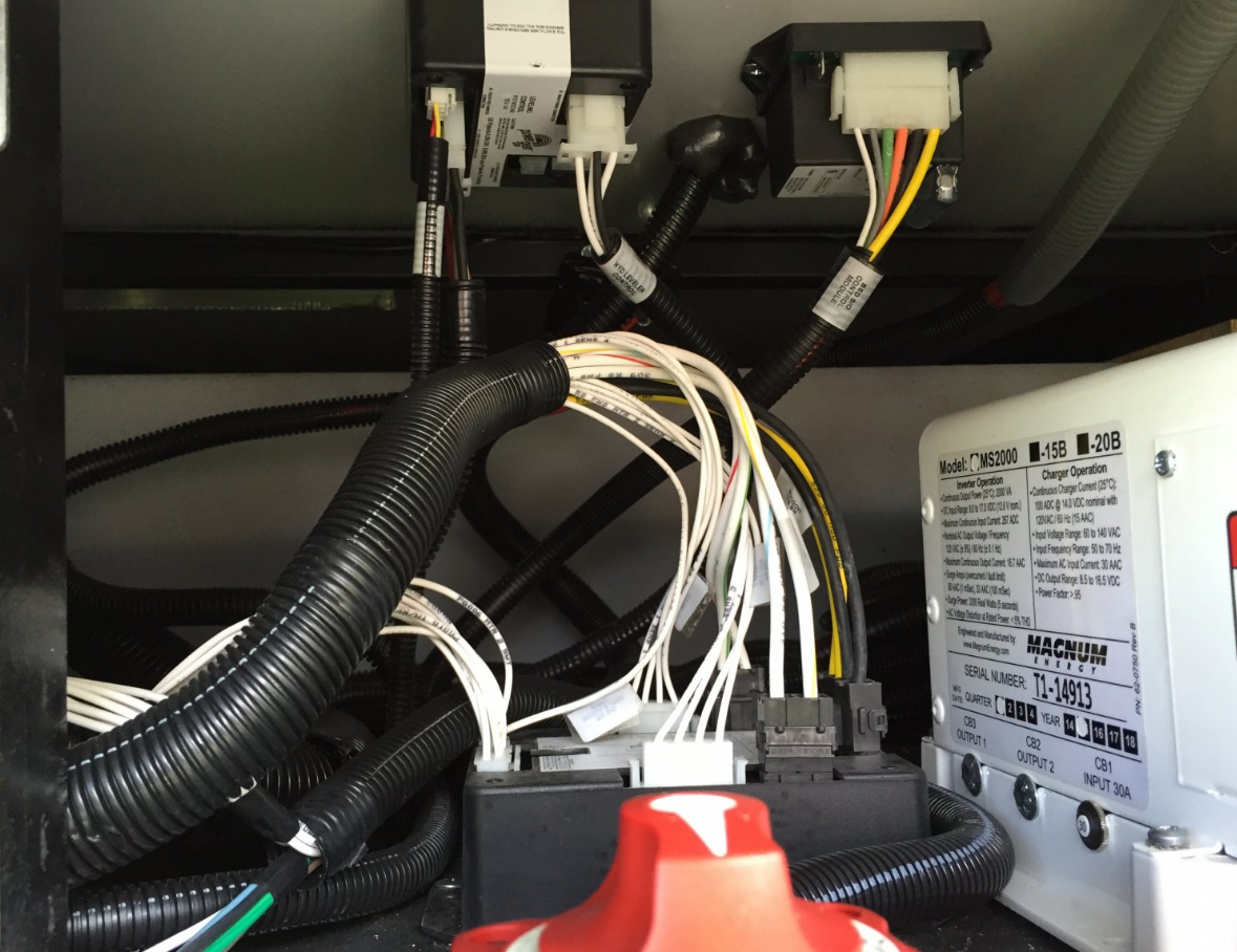 RV slide-out seal being replaced on a travel trailer in Stuart, Florida